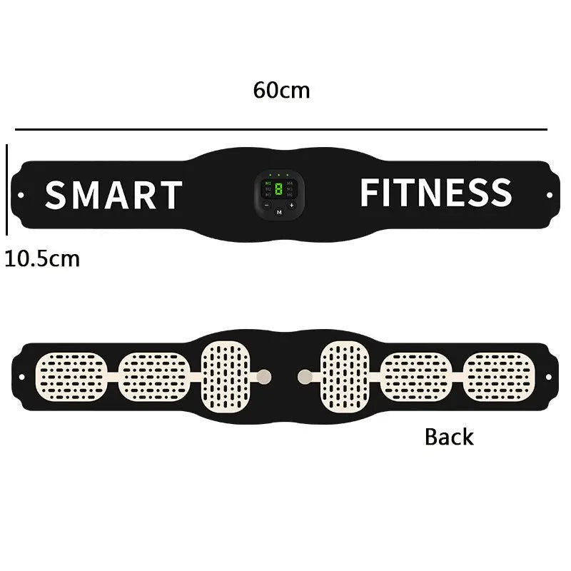 Fitness belt muscle fitness stickers strapfit