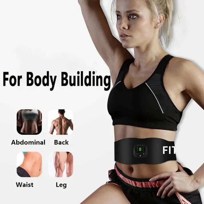 Fitness belt muscle fitness stickers strapfit