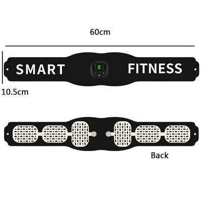 Fitness belt muscle fitness stickers strapfit