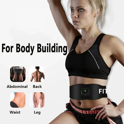 Fitness belt muscle fitness stickers strapfit